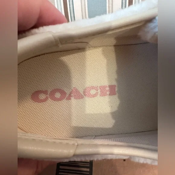 COACH CITYSOLE SHEARLING PLATFORM Lace-up Sneakers - Picture 4 of 10